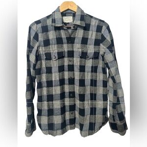 Current/Elliot 'The Perfect Shirt' Plaid Shirt Charcoal Road Trip Plaid 0 XSmall